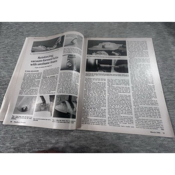 Fine Scale Modeler Magazine Klingon Bird Of Prey Star Trek March 1989 Paperback - Picture 4 of 6